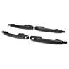 Set of 4 Pcs Outer Door Handle Black For Mitsubishi Triton ML MN 2006~2015