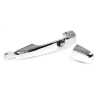 1 x REAR LH=RH Outer Door Handle Chrome For Mitsubishi Triton ML MN 2006~2015