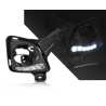 LED DRL Day Light Running Lamp Bezel Fog Driving Cover For Toyota Hiace 10~13