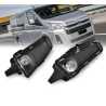 Full Set Fog Light Spot Driving Lamp KIT Black For Toyota Hiace 300 Series 19~On