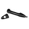 Door Handle Outer  Front (Black)  - With Key Hole