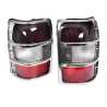 Pair LH+RH Tail Light Rear Lamp Tint 2 Globe For Misubishi Pajero NH NJ NK 91~97