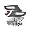 Full Set Fog Light Spot Driving Lamp KIT For Volkswagen VW Polo 2010~2014
