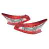 Ozeparts Fits Nissan Pulsar B17 4 Door Sedan 2012~2016 | Set of Tail Light Lamps + Rear Boot Lid Inner Tail Light Lamps (LED) | Pair of Left + Right