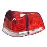 Set LH Left Tail Light + Inner Tailgate Lamp For Toyota Landcruiser 2007~2012