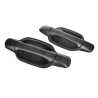 Ozeparts Fits Great Wall V200 V240 K2 2009~2013 | REAR Outer Door Handles (Texture Black) | Pair of LH Left Hand (Passenger) + RH Right Hand (Driver)