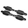 Ozeparts Fits Great Wall V200 V240 K2 2009~2013 | FRONT & REAR Outer Door Handles (Texture Black) | Set 4 Pcs (Pair LH+RH)