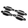 Ozeparts Fits Great Wall V200 V240 K2 2009~2013 | FRONT & REAR Outer Door Handles (Chrome Black) | Set 4 Pcs (Pair LH+RH)