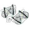 FRONT Pair LH+RH Electric Window Regulator W/ Panel For VW Volkswagen Polo 02~10