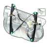 FRONT RH Right Electric Window Regulator With Panel For VW Volkswagen Polo 02~10