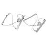 FRONT Pair LH+RH Window Regulator Without Motor For Mazda BT50 UP UR 11~20