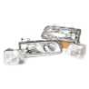 Head Light Unit W/ Indicator (Clear) (SET LH+RH)