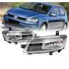 Full Set Fog Light Spot Driving Lamp KIT For VW Volkswagen Golf MK7 2012~2017
