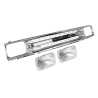 Main Radiator Grille + Head Lights Chrome For Toyota Hilux 2WD RN85 1988~1991