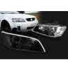 Head Light AM (Black) - With Projector + LED DRL Protector (SET 4)