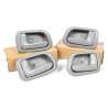 Set of 4 Pieces INNER Door Handle (Grey) For Toyota Corolla AE112 1998~2001
