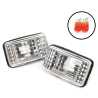 Set Pair Indicator Guard Repeater Light Flasher For Toyota Landcruiser 80 Series