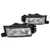 Set Pair LH+RH Head Light Front Lamp For Mazda 323 BG Series 1 1989~1991