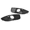Pair LH+RH Fog Light Lamp Cover Bezel W/ Fog For Mitsubishi Lancer CJ 2007~2012