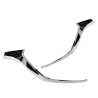 Pair LH+RH Front Grille Mould Grill Insert Chrome For Mazda 2 DJ DL 2014~2019