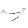 Pair LH+RH Front Grille Mould Trim Grill Chrome For Mazda 3 BN Series 2016~2019