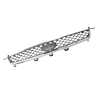 Ozeparts Fits Ford Fiesta WQ 2005~2008 3 & 5 Door Hatch | Main Radiator Upper Grille Top Front Grill Mesh (Chrome Grey) | 1 Unit