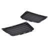 Pair LH+RH Fog Spot Driving Light Lamp Cover Bezel For Holden Barina XC 04~05