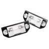 Set Pair LH+RH Number License Plate Light Lamp For Volkswagen Passat 1998~2001