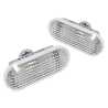 TYC Fits Ford Focus LS LT 2005~2009 / Fiesta WA 2005~2008 | Guard Side Flasher Lights Turn Indicator Lamps | Pair of LH Left Hand + RH Right Hand