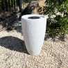 Koi Garden Solar Water Fountain White Bird Bath Outdoor Garden 50cm