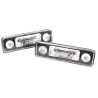 Set Pair LH+RH Number License Plate Light Lamp For SKODA Octavia 1Z 2007~2013