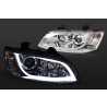 Pair Projector LED DRL Head Light Chrome For Holden VE Commodore Series 2 10~13