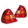 Pair LH+RH Tail Light Lamp (Amber) For Mercedes Benz C Class W202 Sedan 94~97