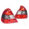 Pair LH+RH Tail Light Lamp (Clear) For Mercedes Benz C Class W202 Sedan 94~97