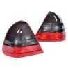 Pair LH+RH Tail Light Lamp (Tinted) For Mercedes Benz C Class W202 Sedan 97~00