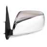 LH Left Hand Manual Door Mirror (Chrome) For Toyota Hilux Ute 2WD & 4WD 05~15