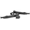 Pair LH+RH FRONT Outer Door Handle (Black) For Toyota Tarago / Prado / Kluger / 