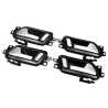 Set of 4 Pcs Inner Door Handle Satin For VW Volkswagen Amarok 2010~2022