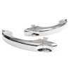 Set Pair LH+RH FRONT Outer Door Handle Chrome For VW Volkswagen Amarok 10~22