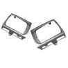 Pair LH+RH Head Light Case Rim Surround Grey For Toyota Hilux 4WD 1991~1994