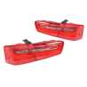 Ozeparts Fits Audi A6 / S6 C7 Series 1 2011~2015 4 Door Sedan | Inner Taillights + Boot Lid Reverse Tail Lights Rear Lamps (LED) | Pair of LH + RH