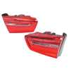 Ozeparts Fits Audi A6 / S6 C7 Series 1 2011~2015 4 Door Sedan | Tail Light Inner Taillights Tail Lights Rear Boot Lid Lamps | Pair of Left + Right