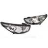 Pair LH+RH Head Light Lamp (No Light Bar) For Hyundai IX35 Vin TMA 2012~2013