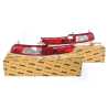 Set Pair LH+RH Tail Light Rear Bumper Bar Lamp For KIA Sportage SL 2013~2015