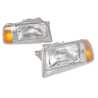Pair LH+RH Head Light Front Lamp For Suzuki Vitara SE416 SV620 1988~1999