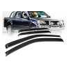 Ozeparts Fits Great Wall V200 V240 K2 Series Ute 2009~2013 Dual Cab Chassis | Complete Set of 4 Pcs Weathershield Weather Shields Sun Window Visor