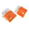 Pair LH+RH Corner Light Indicator Lamp For Toyota Landcruiser J60 1980~1987