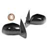 Ozeparts Fits Nissan Micra K13 Series 1 2010~2015 ST ST-L Only | Electric Power Door Mirrors (3 Pins - Gloss Black) | Pair of LH Left + RH Right
