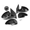 Door Mirror AM Electric (5 Pin) (Black) (SET LH+RH)