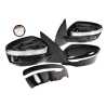 Ozeparts Fits Nissan Qashqai J11 Series 1 2014~2017 | Electric Power Door Mirrors (5 Pins - Gloss Black) | Pair of LH Left Hand + RH Right Hand